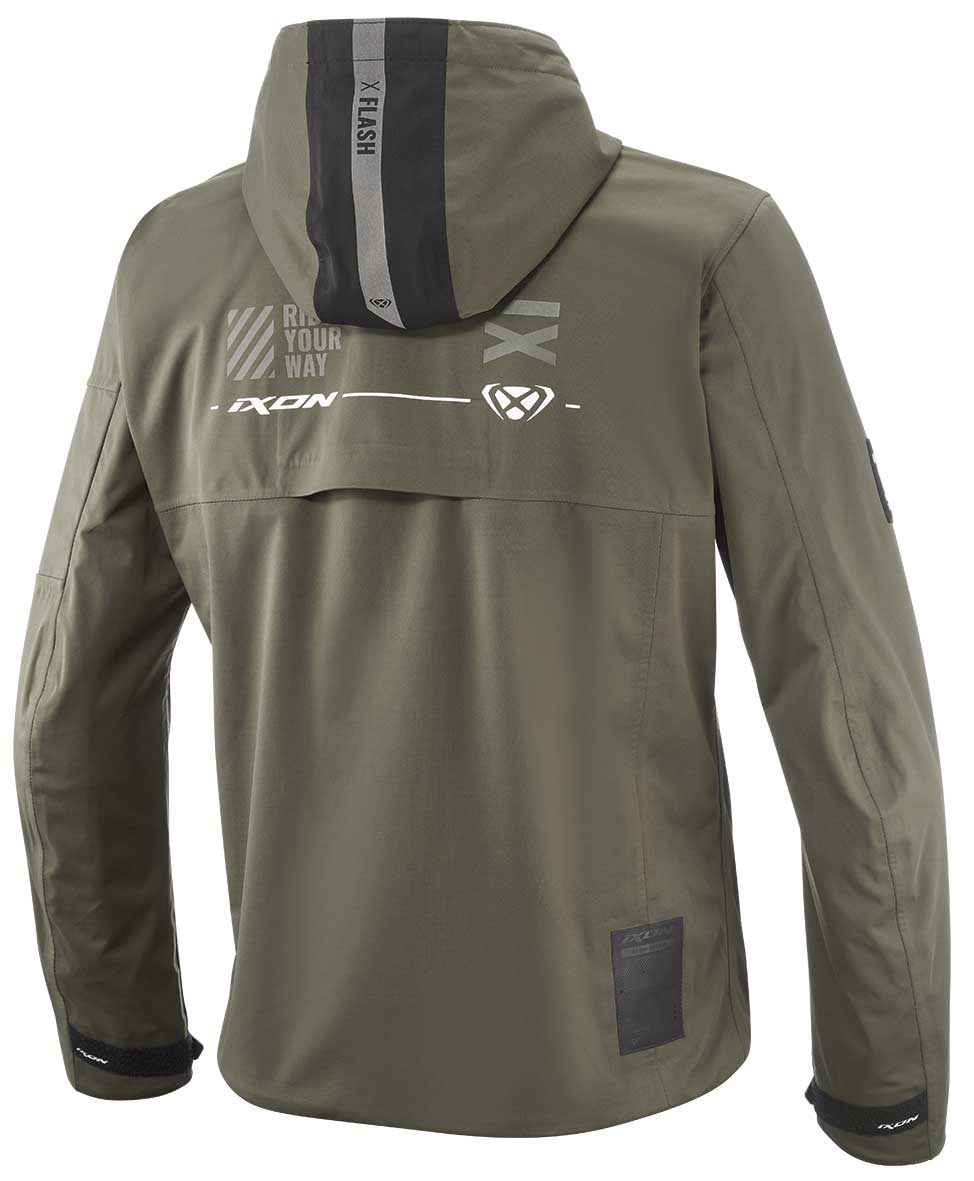 IXON M-QUATER JACKET - KHAKI/BLACK