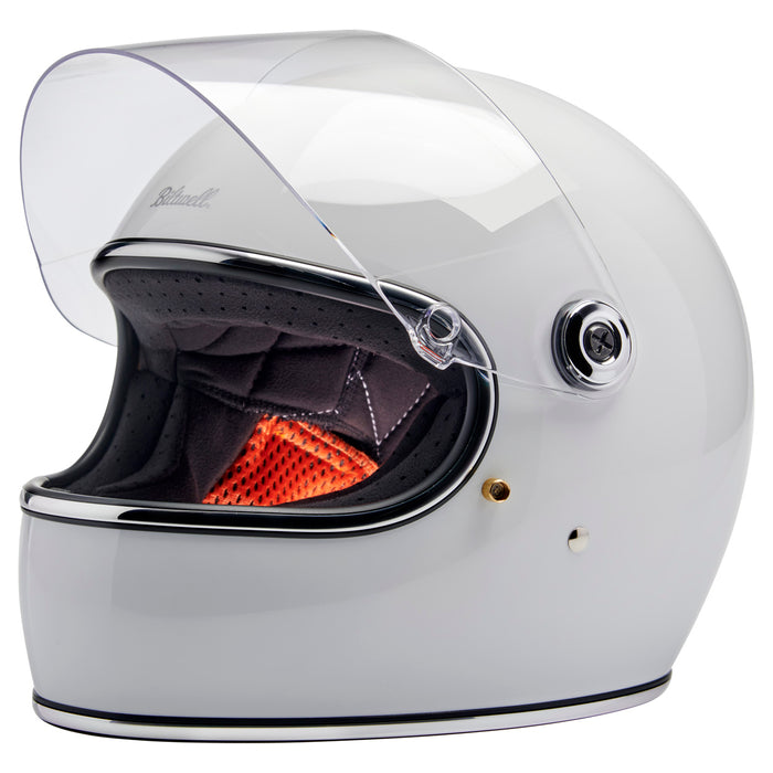 BILTWELL GRINGO S ECE 22.06 HELMET - GLOSS WHITE