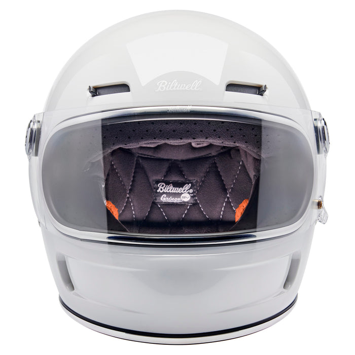 BILTWELL GRINGO SV ECE 22.06 HELMET - GLOSS WHITE