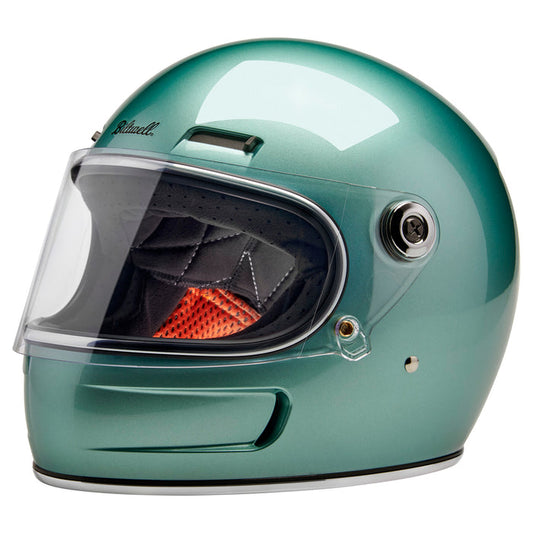 BILTWELL GRINGO SV ECE 22.06 HELMET - METALLIC SEAFOAM