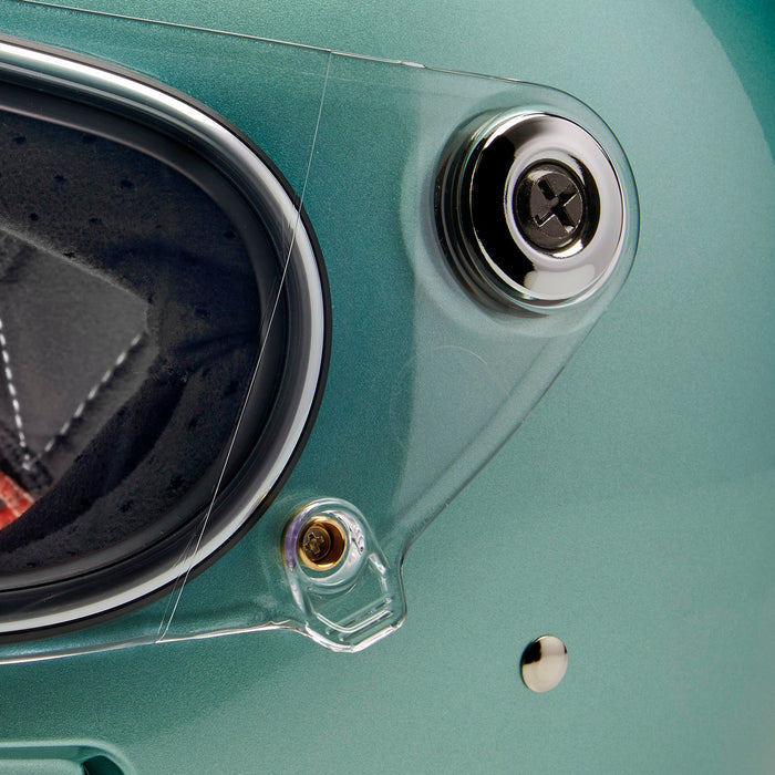 BILTWELL GRINGO SV ECE 22.06 HELMET - METALLIC SEAFOAM