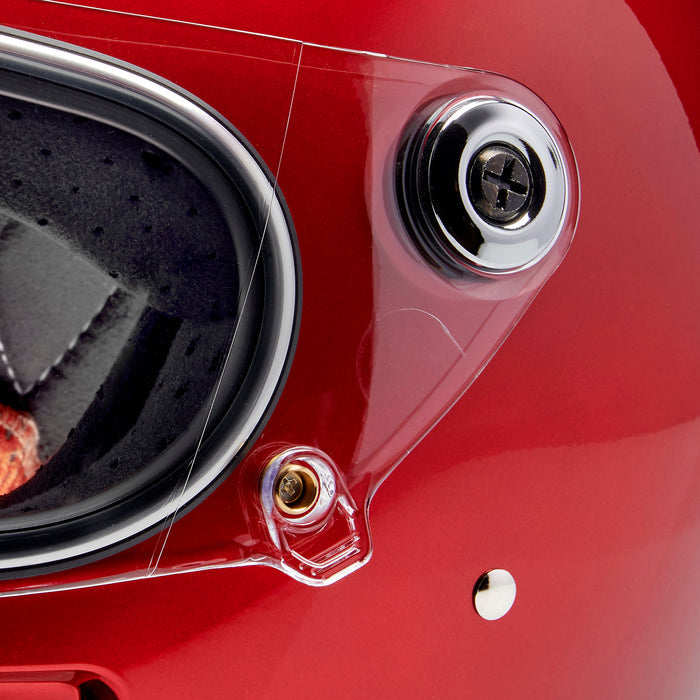 BILTWELL GRINGO SV ECE 22.06 HELMET - METALLIC CHERRY RED
