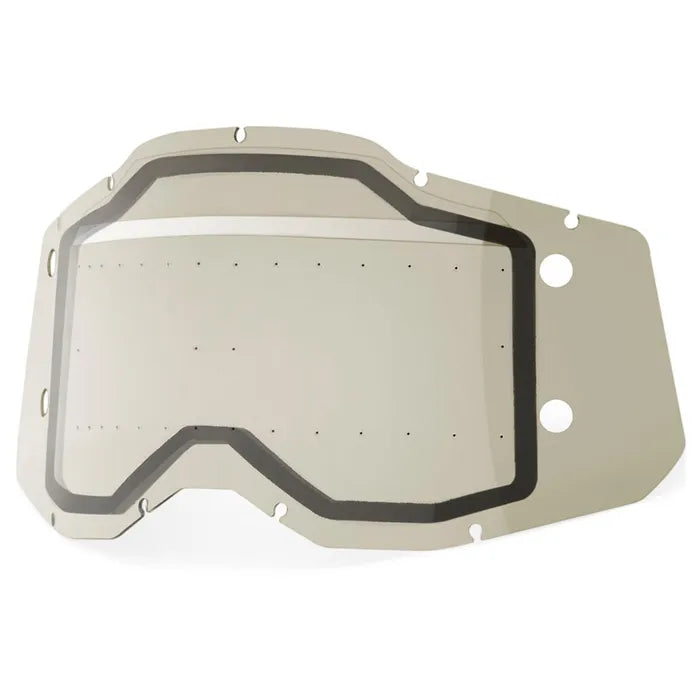 100% Racecraft 2, Accuri 2 & Strata 2 Forecast Dual Lens (With Bumps) - Smoke