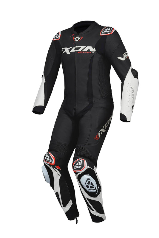 IXON VORTEX 3 1PC SUIT - BLACK/WHITE CASSONS PTY LTD sold by Cully's Yamaha