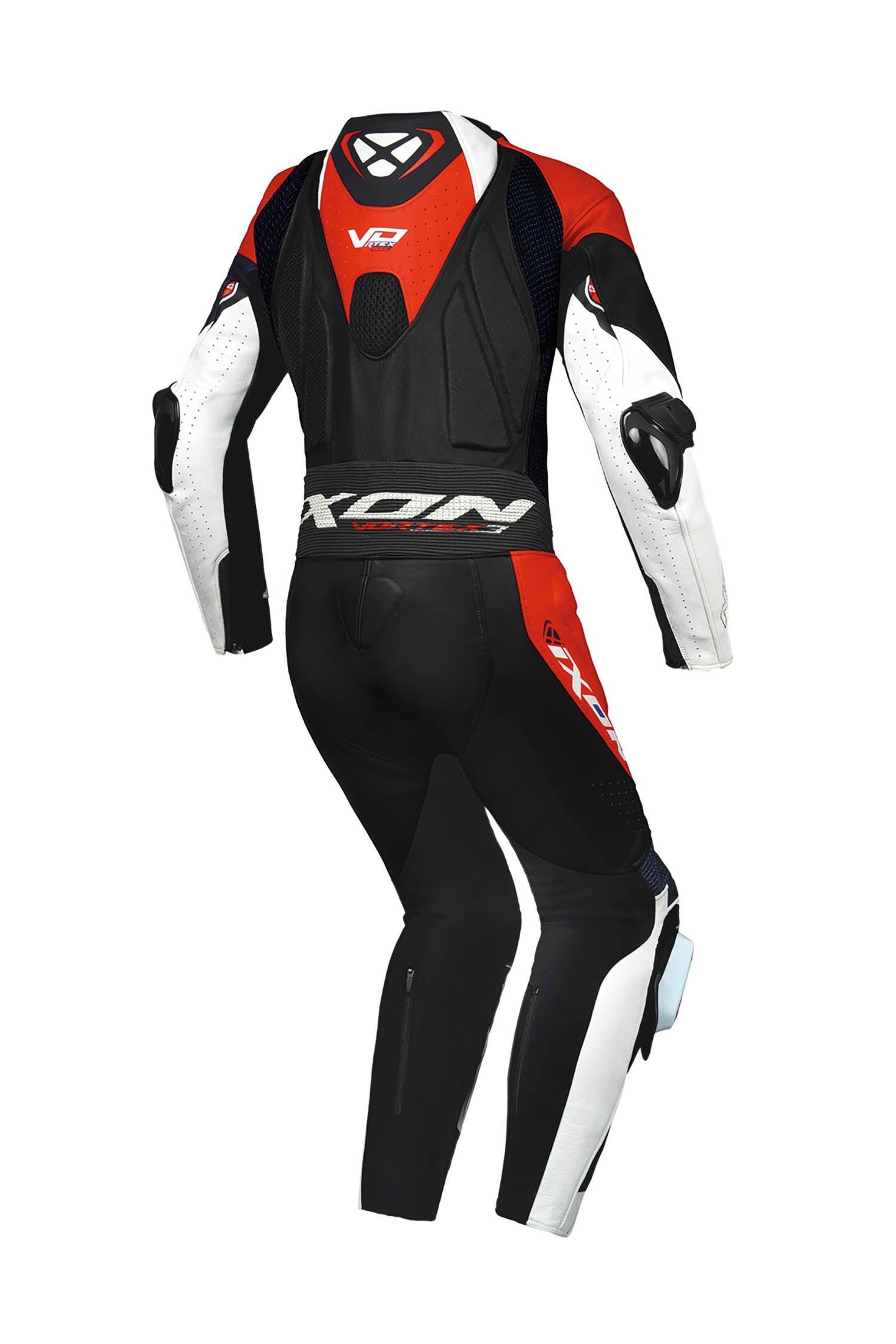 IXON VORTEX 3 1PC SUIT - WHITE/BLACK/RED CASSONS PTY LTD sold by Cully's Yamaha