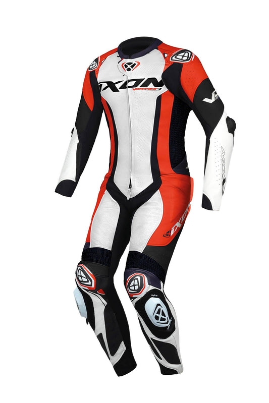 IXON VORTEX 3 1PC SUIT - WHITE/BLACK/RED CASSONS PTY LTD sold by Cully's Yamaha
