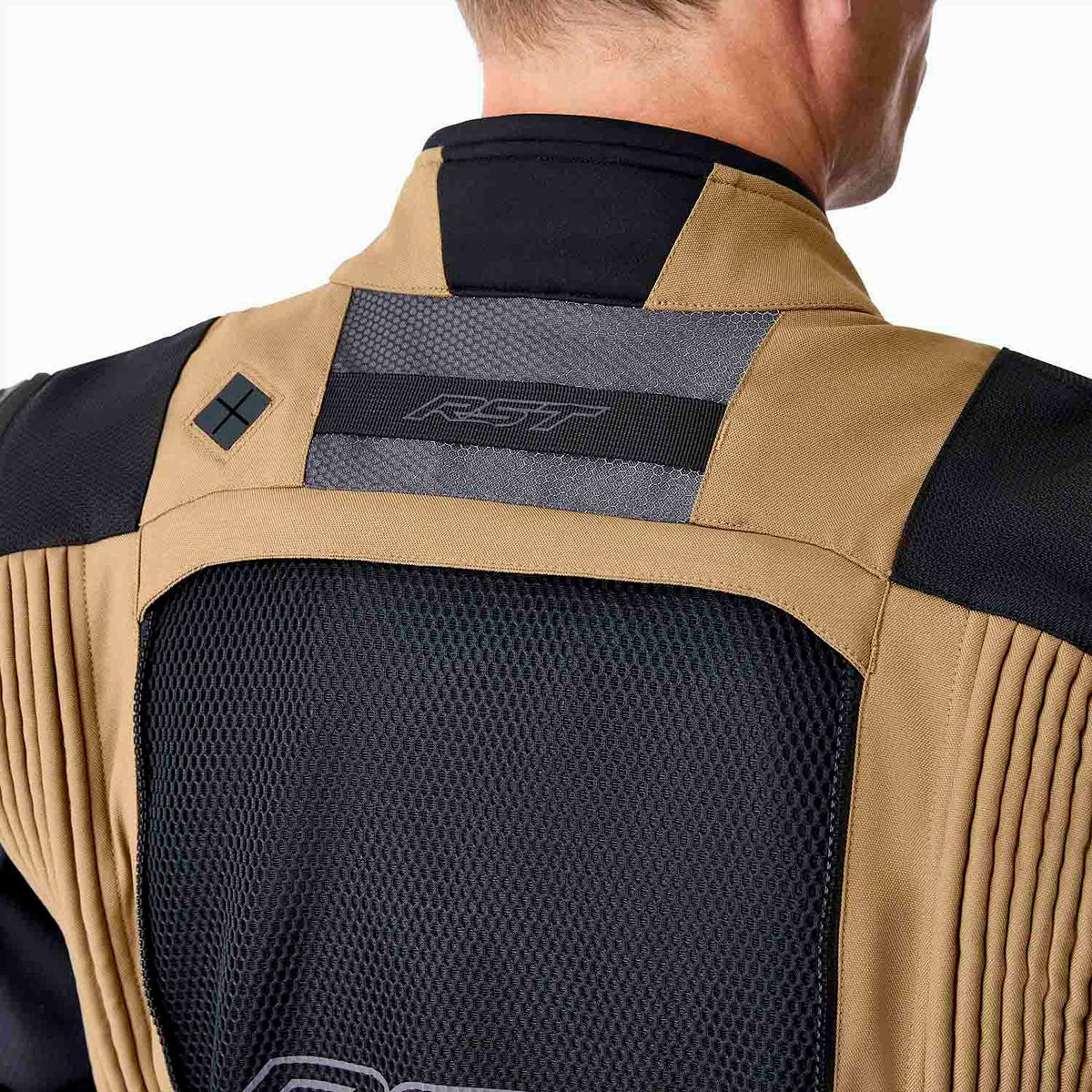 RST Pro Series Adventure D3O CE Textile Jacket - Sand / Black