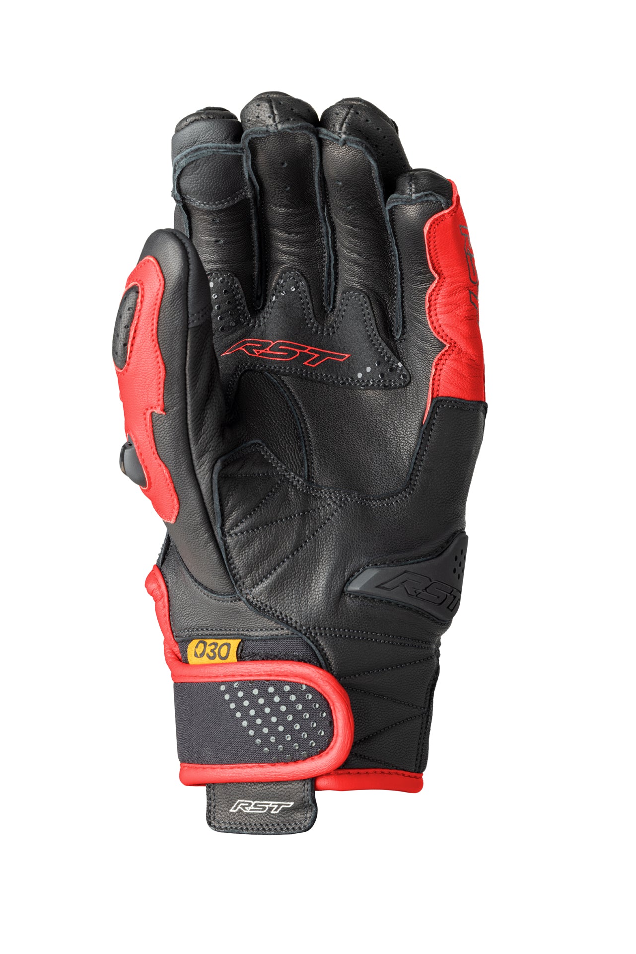 RST Freestyle D3O CE Gloves - Black / Red