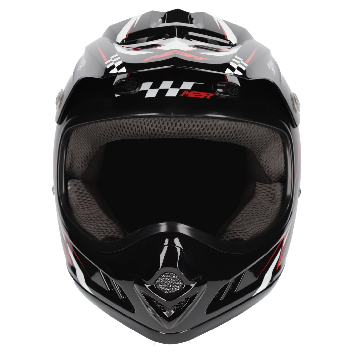 M2R MX2 JR Youth Helmet - Lightning PC-1