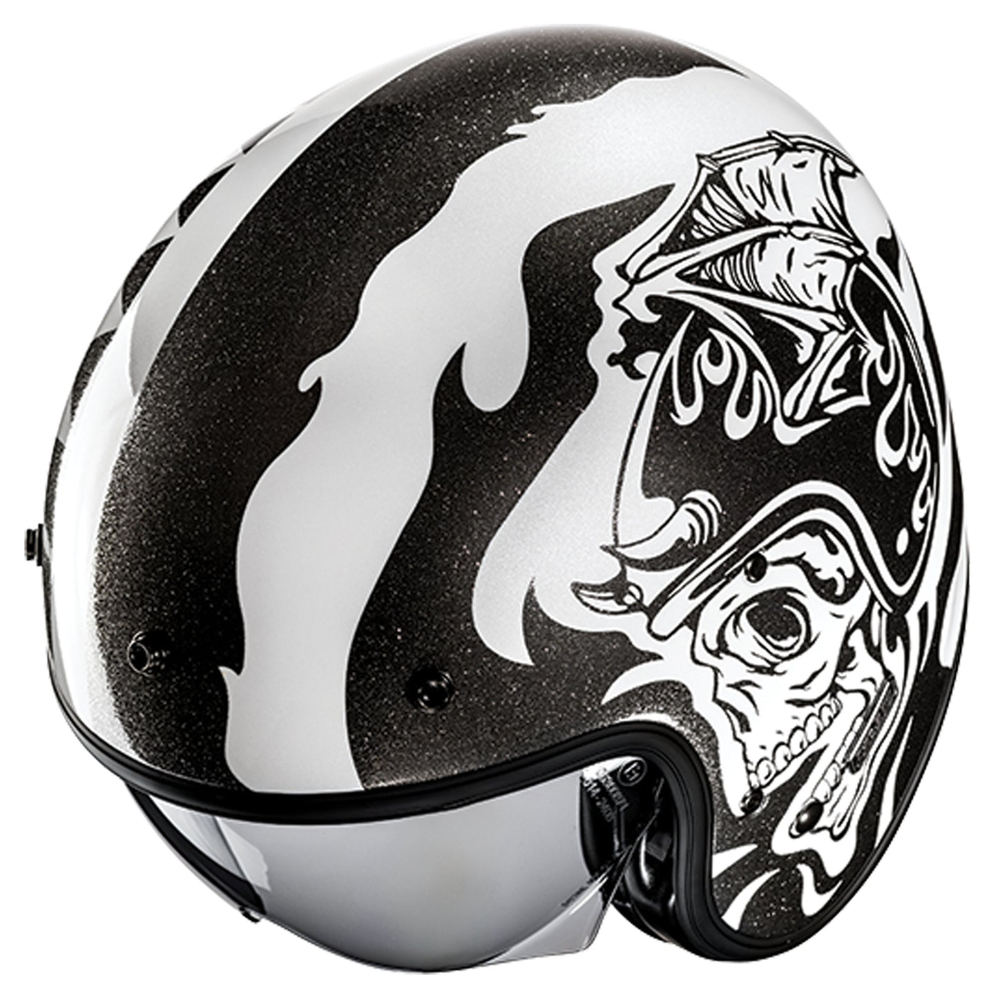 HJC V31 FLAME HELMET - MC5