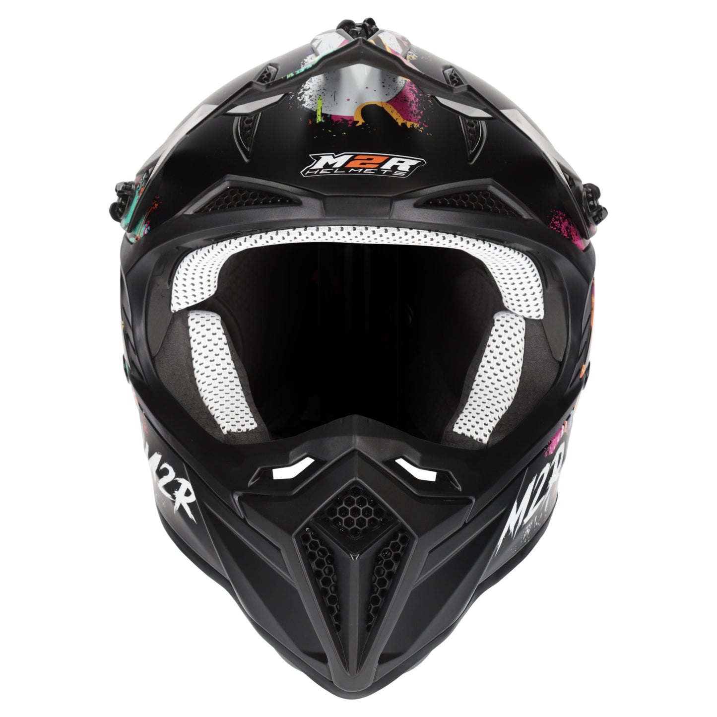 M2R YOUTH X2.1 PC1 HELMET - GRAFFITI