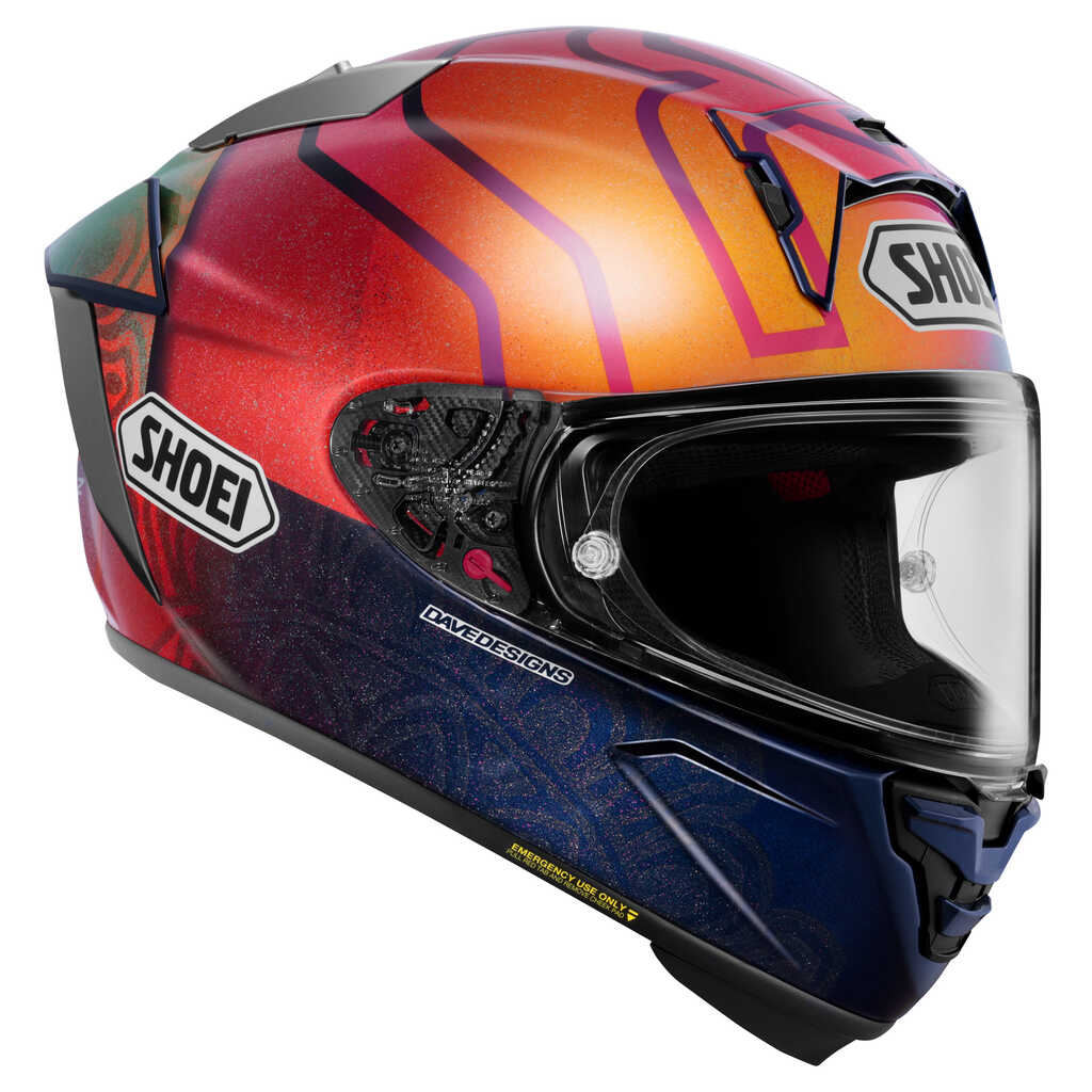 SHOEI X-SPR PRO MARQUEZ HOLI HELMET - TC1