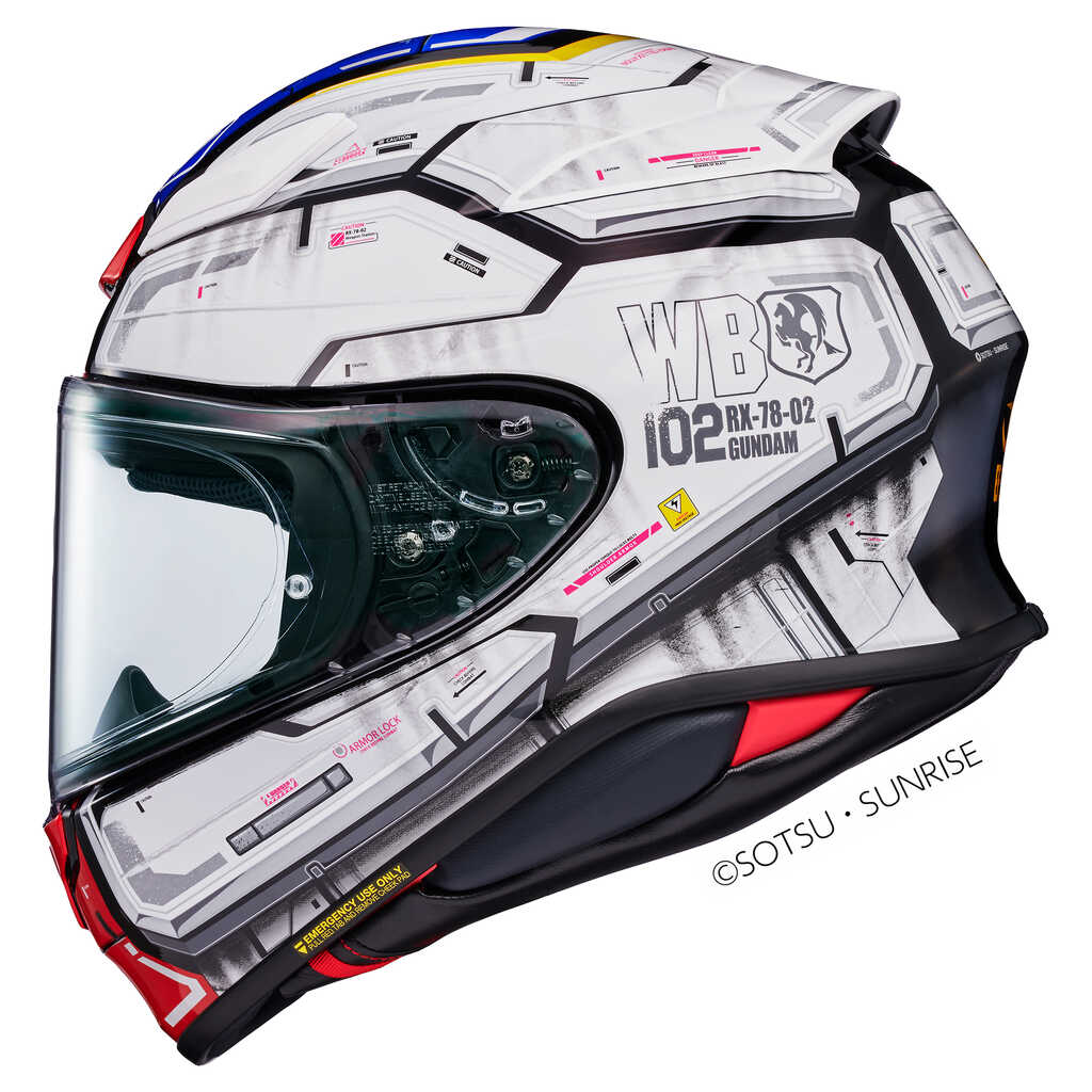 SHOEI NXR2 RX-78-02 GUNDAM HELMET - TC10