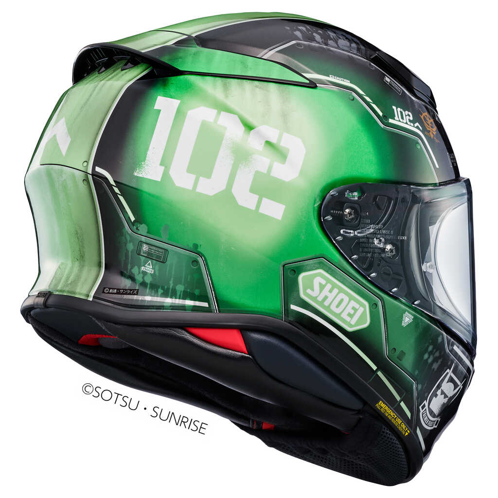 SHOEI NXR2 MS-06C-6 ZAKU II HELMET - TC4
