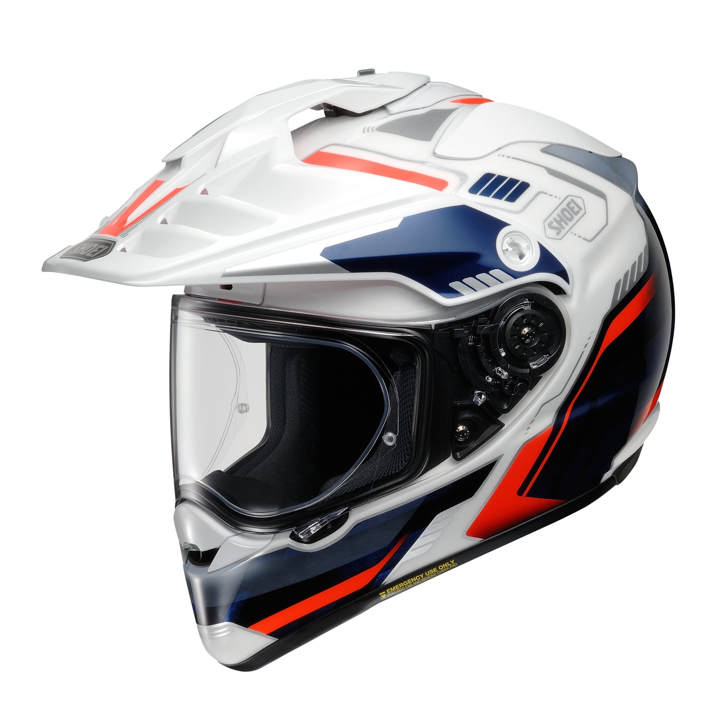 Shoei Hornet ADV 06 Helmet - Invigorate TC-10 Red/Blue