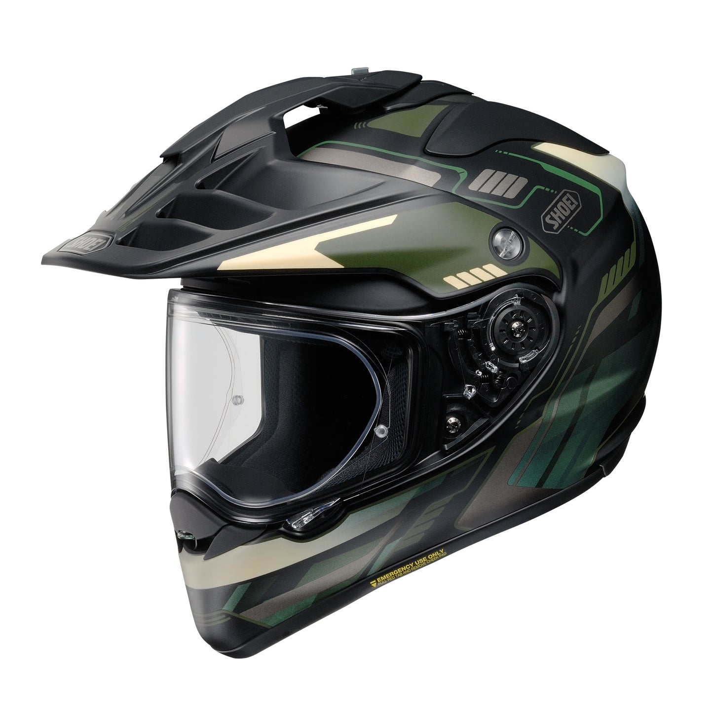 Shoei Hornet ADV 06 Helmet - Invigorate TC-4 Green/Black