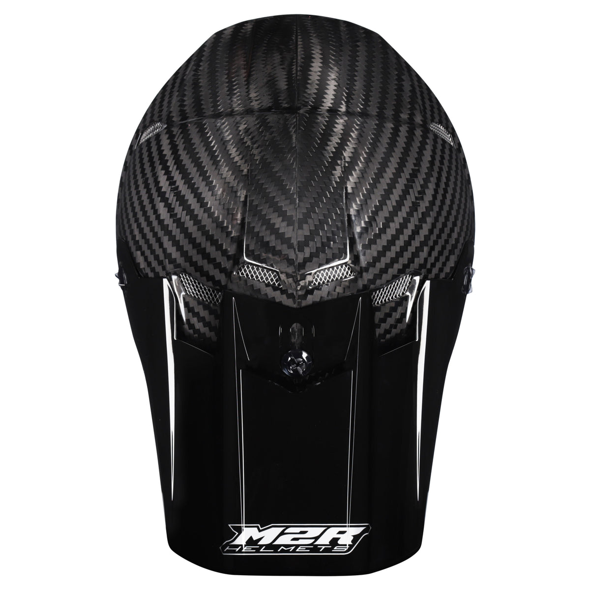 M2R X5 Helmet - Carbon Gloss - view 3