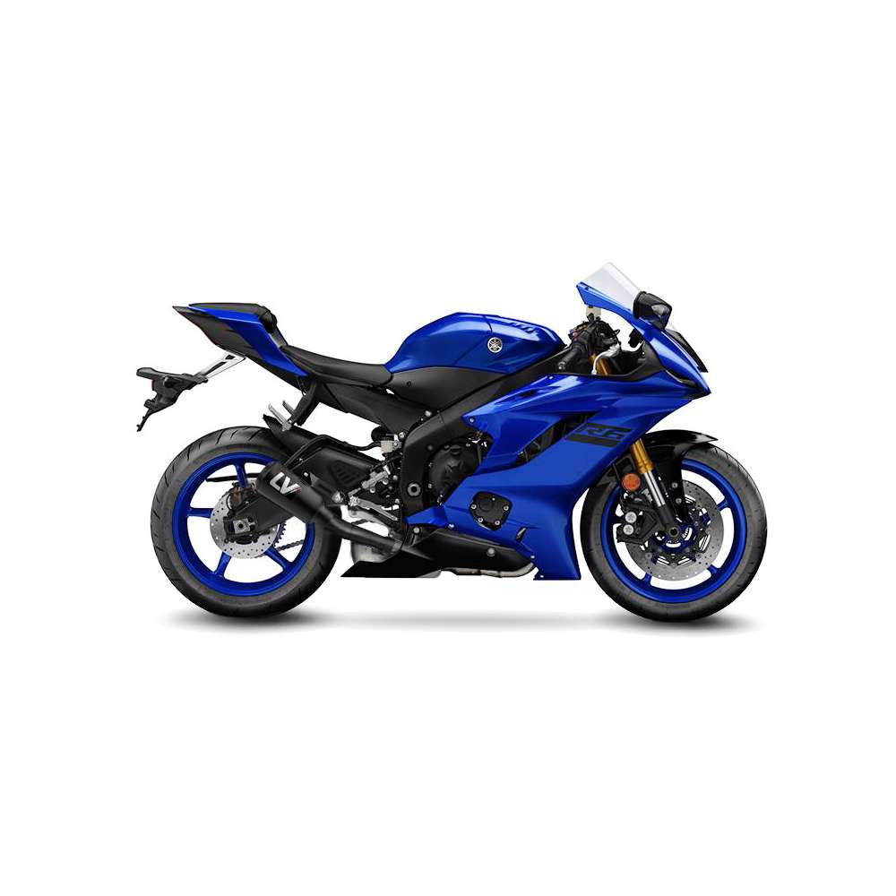 LEOVINCE 10 FULL BLACK SLIP-ON YZF-R6