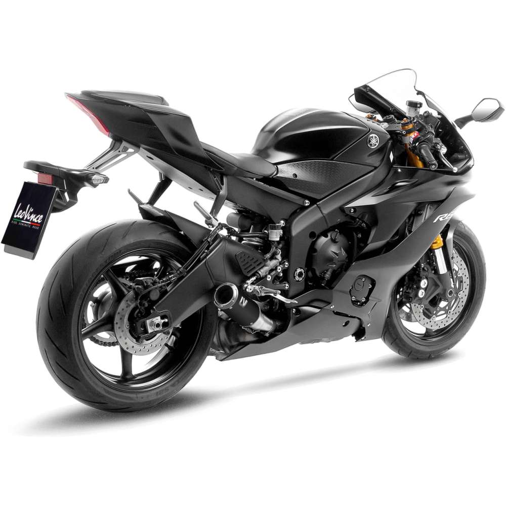LEOVINCE CORSA BLACK EDITION SLIP-ON YZF-R6