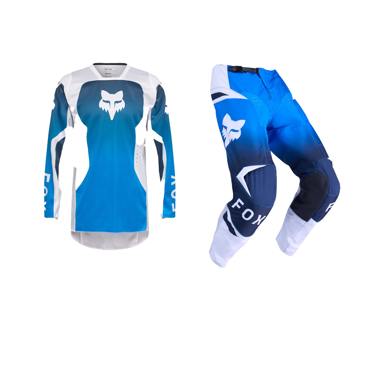FOX 2026 YOUTH 180 SHIELD GEAR SET - BLUE