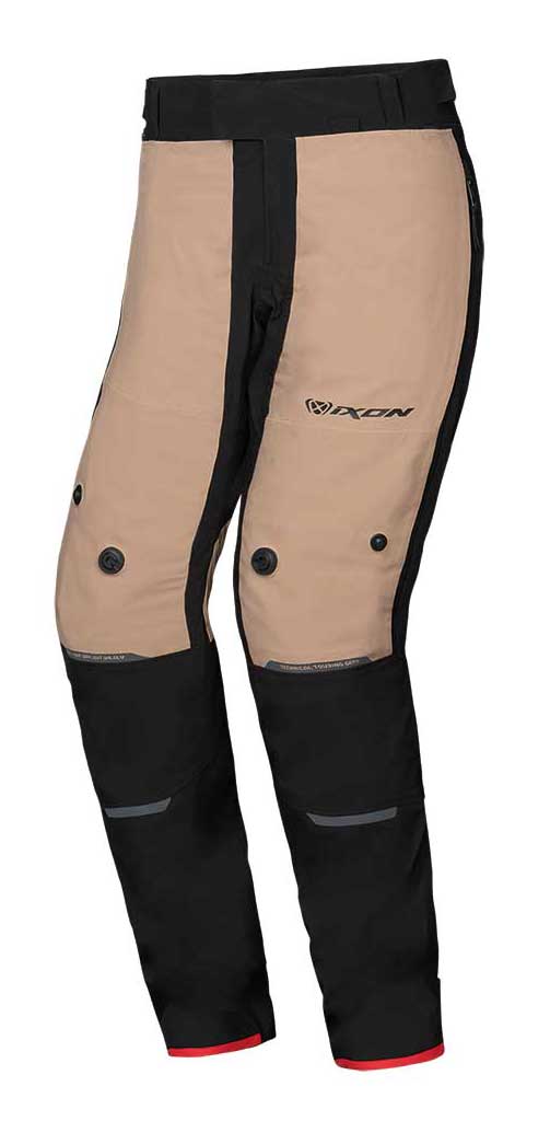 IXON M-SKD PANTS - SAND/BLACK/RED