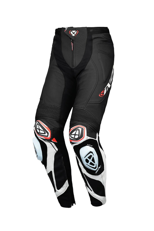 IXON VORTEX 3 PANTS - BLACK/WHITE CASSONS PTY LTD sold by Cully's Yamaha