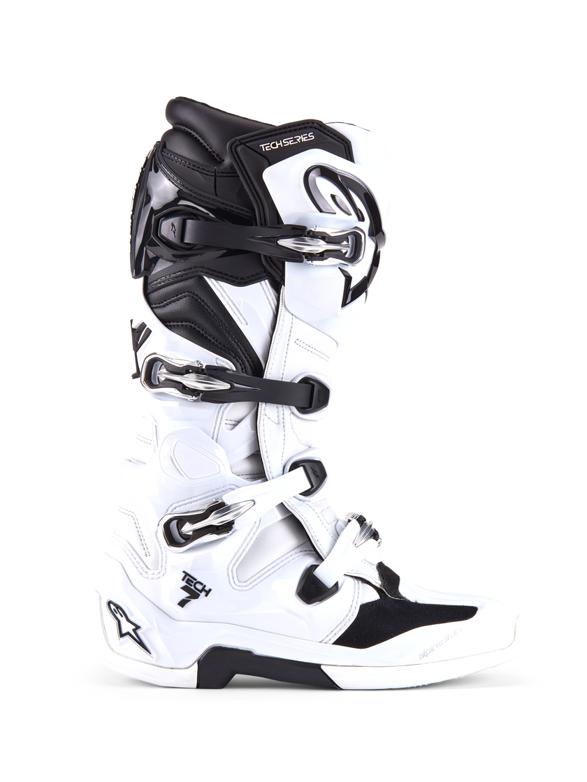 ALPINESTARS TECH 7 BOOTS - WHITE/BLACK