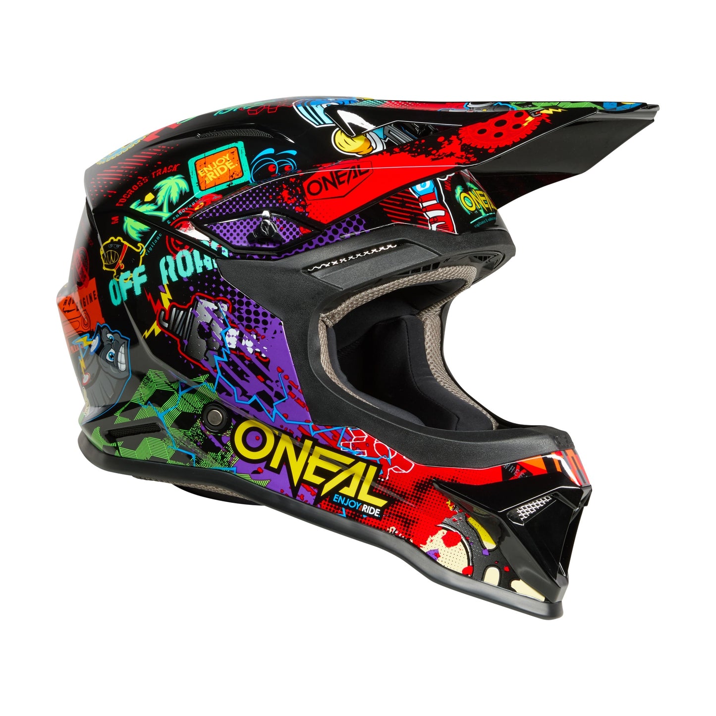 ONEAL 2026 YOUTH 1SRS VIBRANT HELMET - MULTI