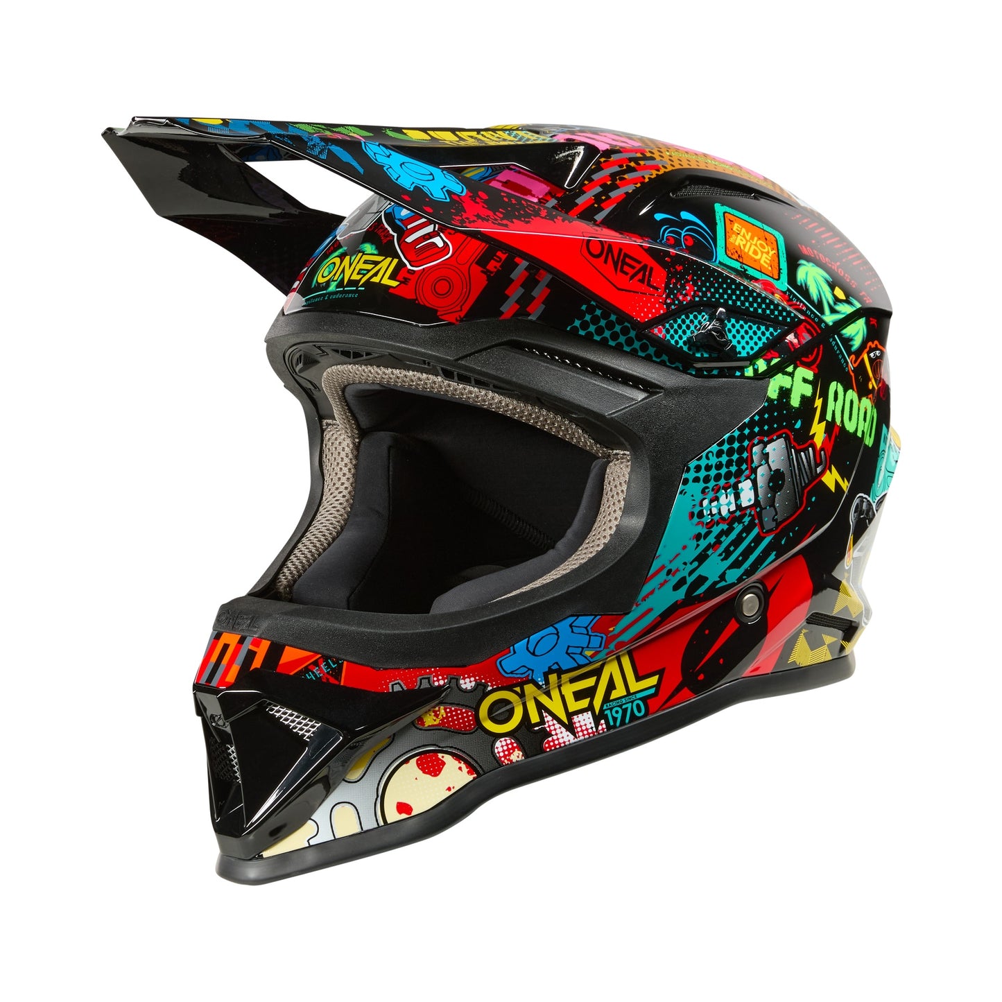 ONEAL 2026 YOUTH 1SRS VIBRANT HELMET - MULTI