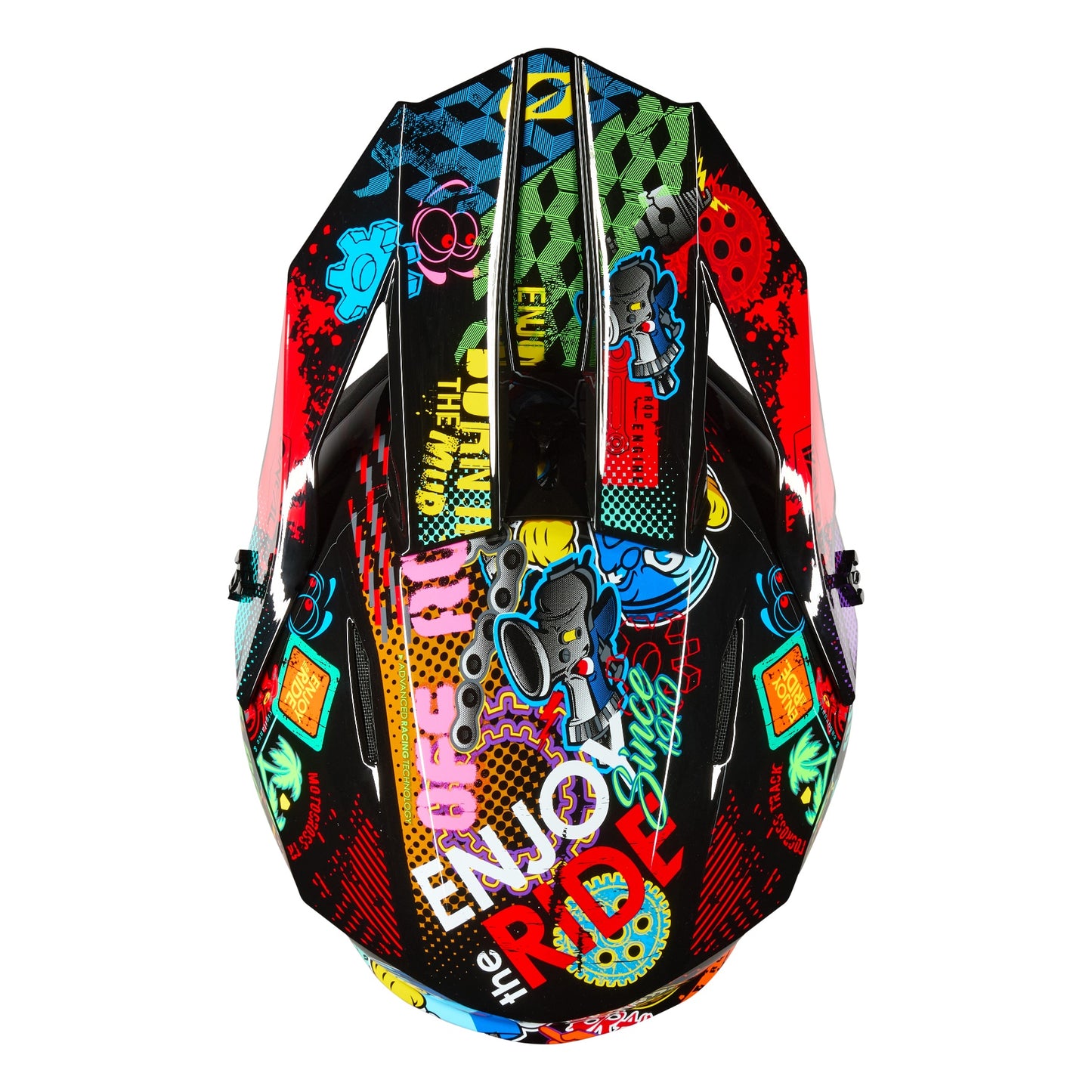 ONEAL 2026 YOUTH 1SRS VIBRANT HELMET - MULTI