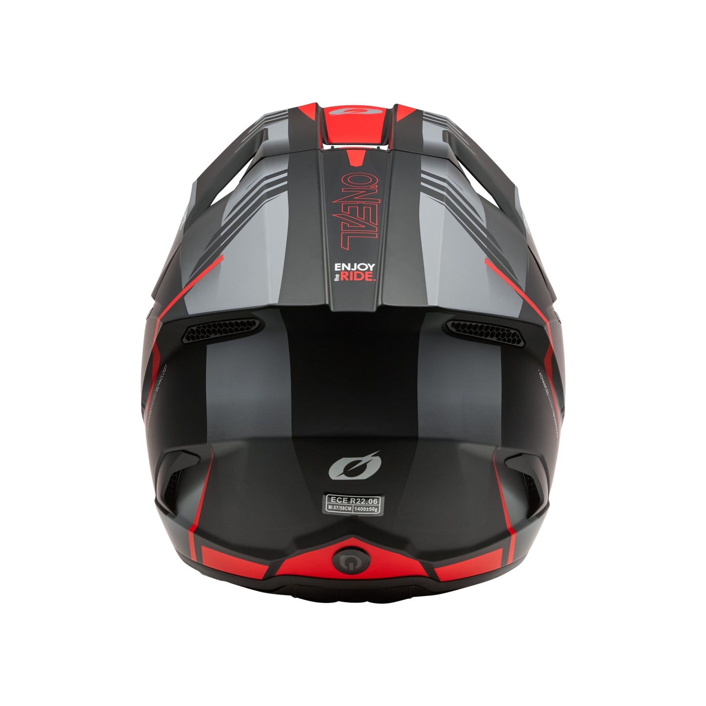 ONEAL 2026 3SRS HAZE HELMET - BLACK/GREY/RED