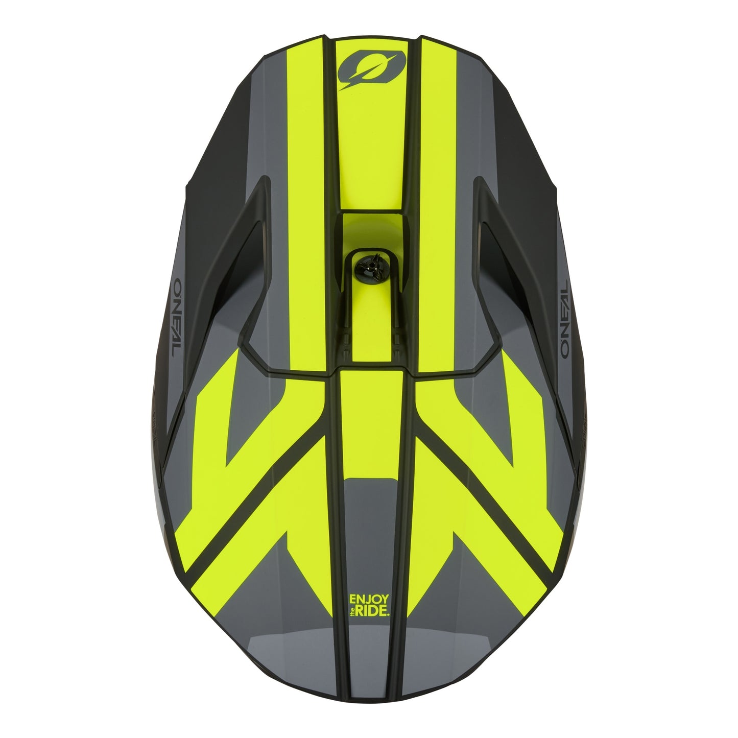 ONEAL 2026 3SRS RIDE HELMET - BLACK/GREY/NEON YELLOW