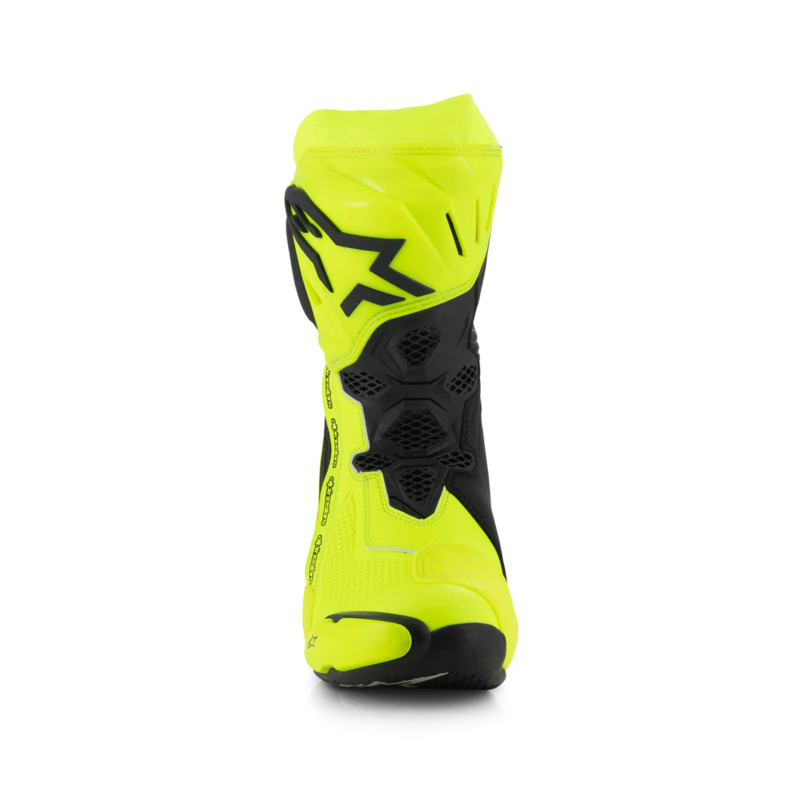 ALPINESTARS SUPERTECH R V2 BOOTS - FLURO-YELLOW BLACK