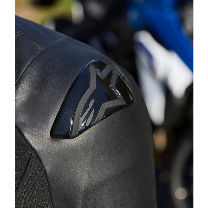 Alpinestars Caliber V2 Leather Jacket - Black - view 4