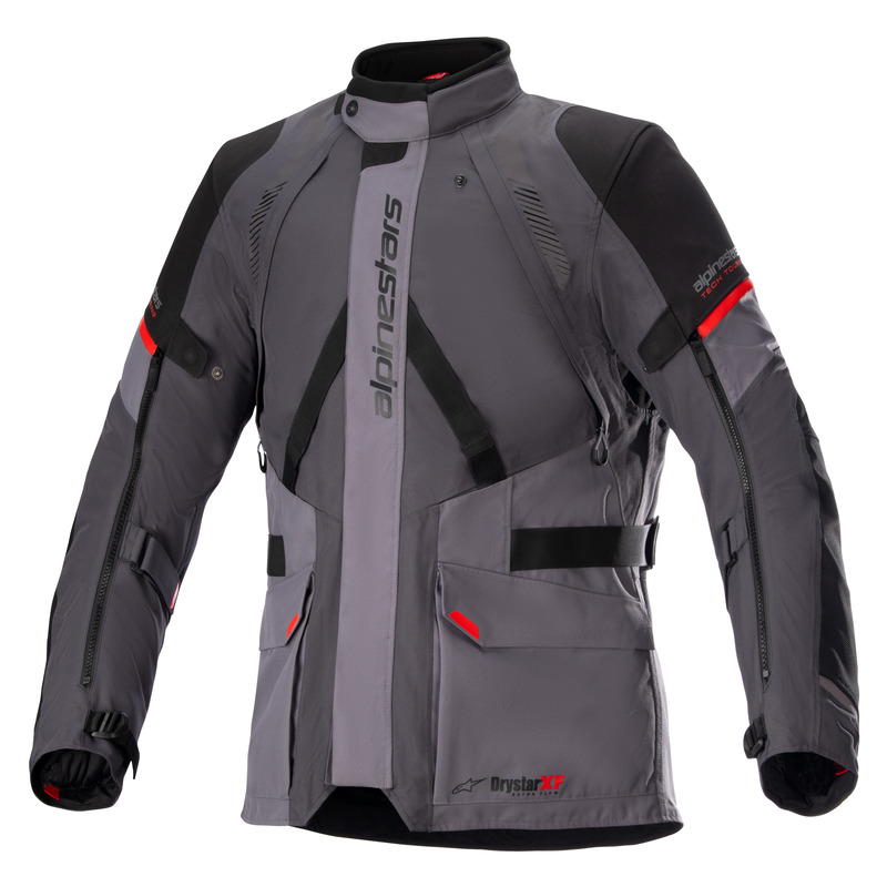 ALPINESTARS MOTEIRA DRYSTAR XF JACKET - GREY/RED