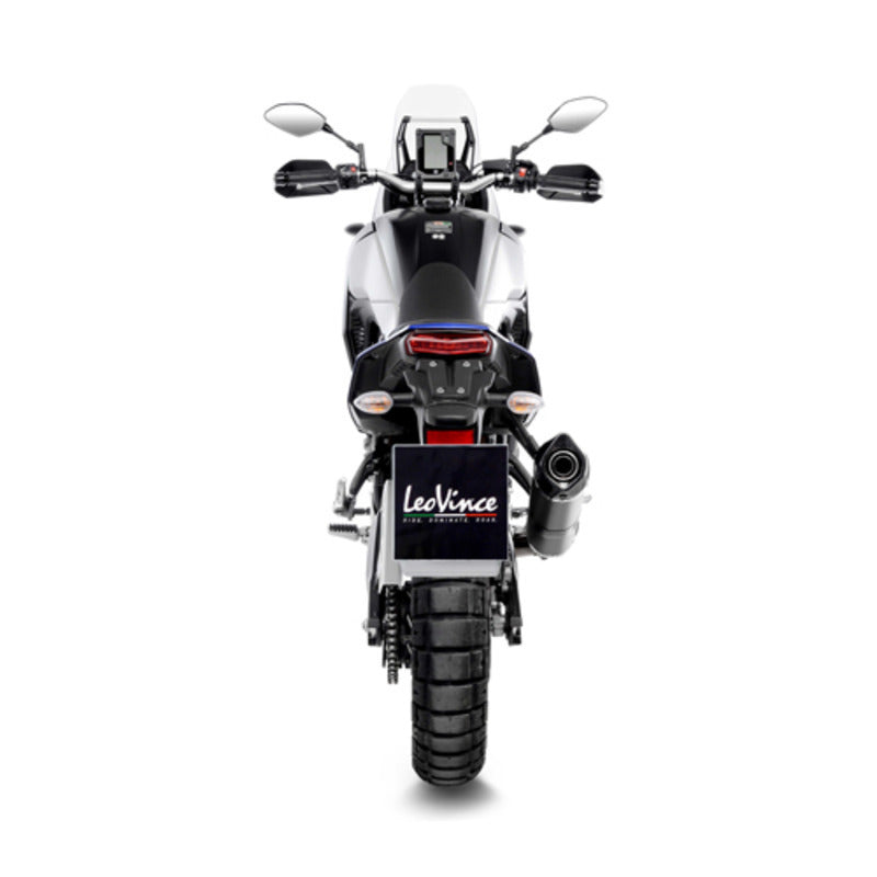 LeoVince LV One Evo Stainless Black Slip-on - Tenere 700 19 - 25