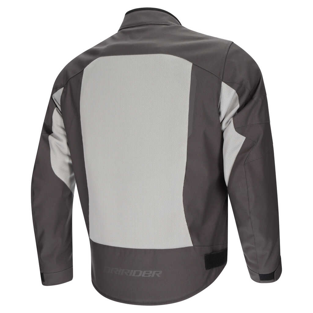 DRIRIDER AIR-RIDE 6 JACKET - LIGHT GREY/DARK GREY