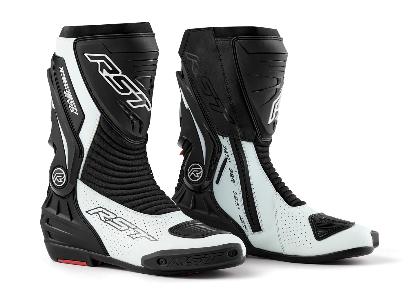RST Tractech Evo D3O CE Sport Boots - White / Black