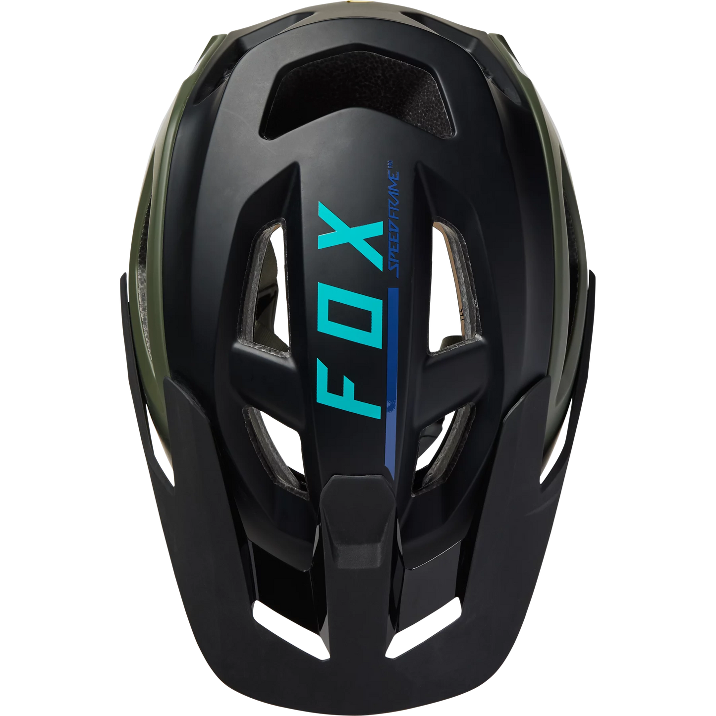 FOX SPEEDFRAME PRO BLOCKED HELMET - ARMY