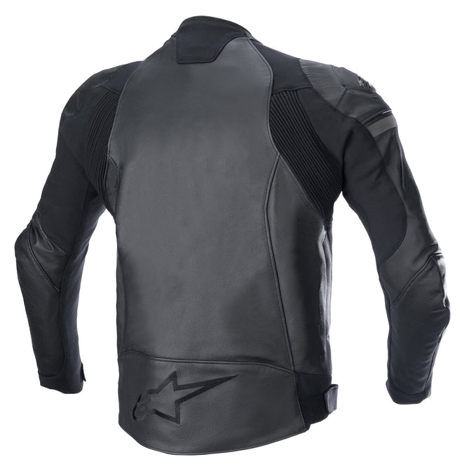 ALPINESTARS GP FORCE LEATHER AJCKET - BLACK/BLACK