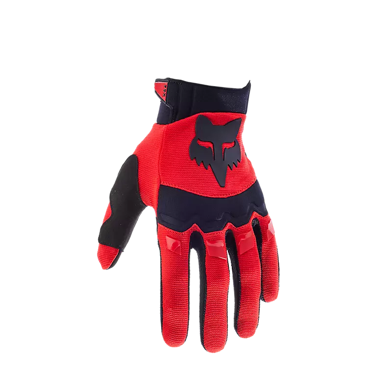 FOX 2025 DIRTPAW GLOVES - FLO RED
