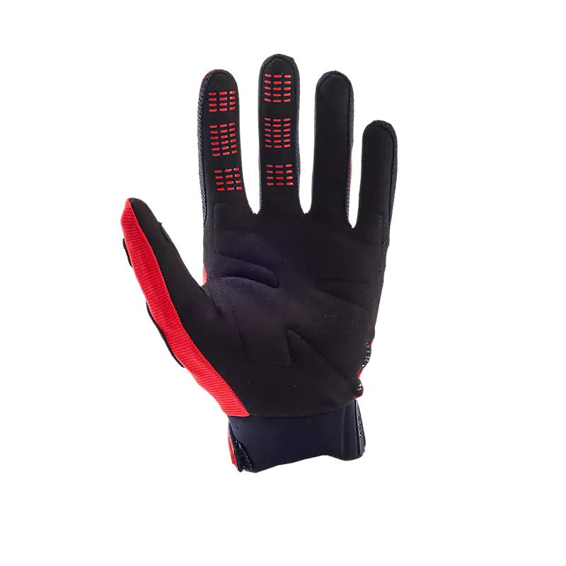 FOX 2025 DIRTPAW GLOVES - FLO RED