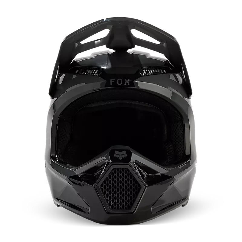 FOX 2024 YOUTH V1 NITRO HELMET - DARK SHADOW
