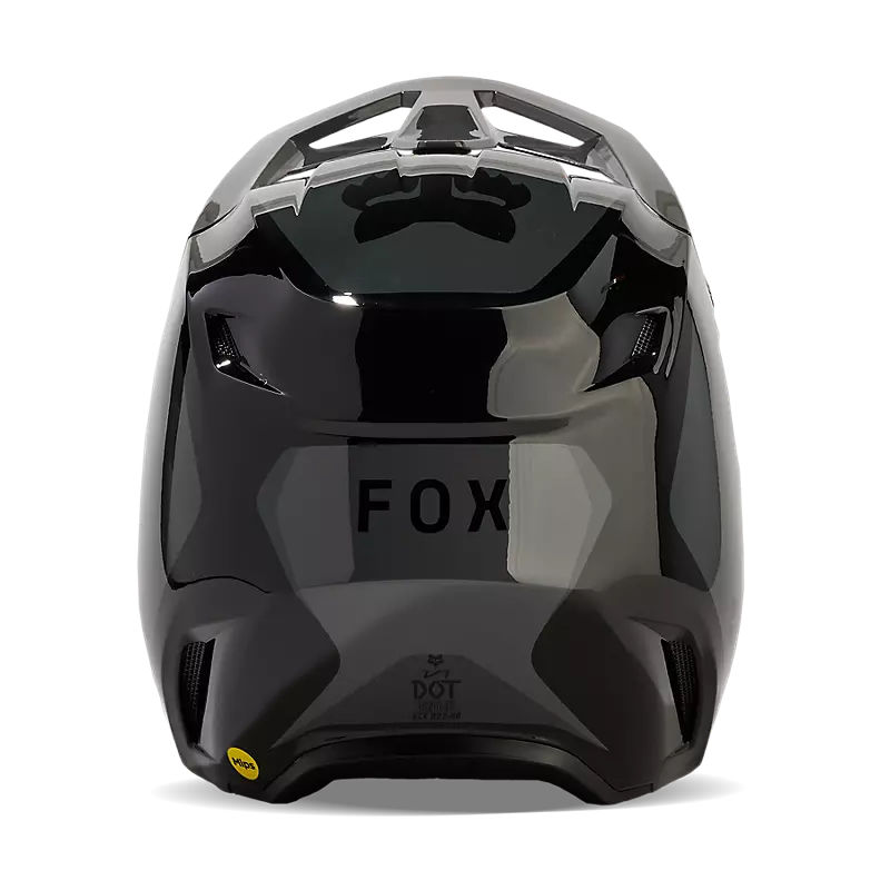 FOX 2024 YOUTH V1 NITRO HELMET - DARK SHADOW
