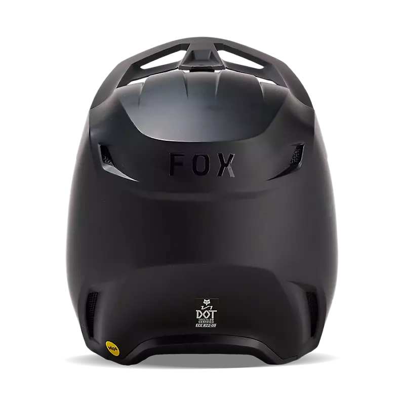 FOX 2025 YOUTH V1 MATTE BLACK HELMET - MATTE BLACK