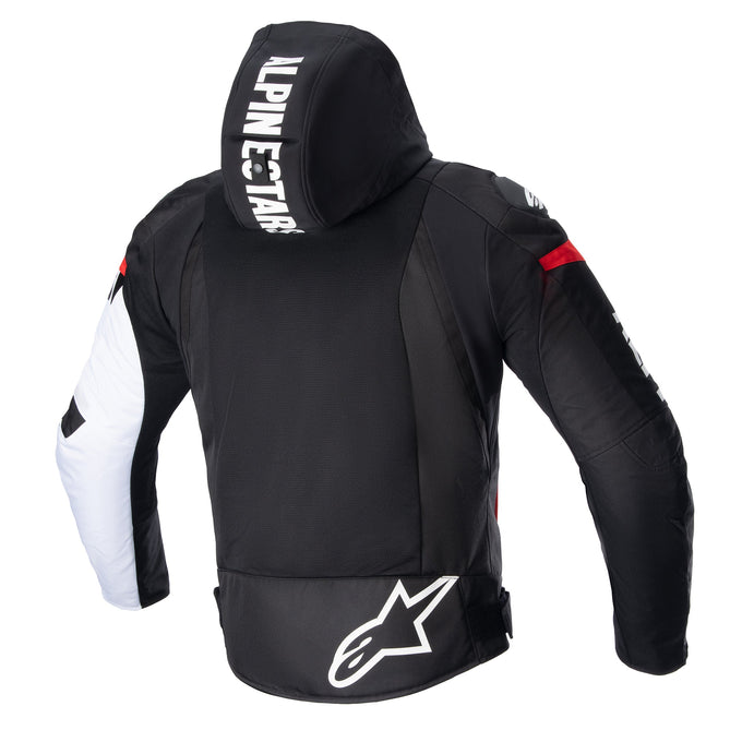 ALPINESTARS ZACA AIR JACKET - BLACK/WHITE/RED FLURO