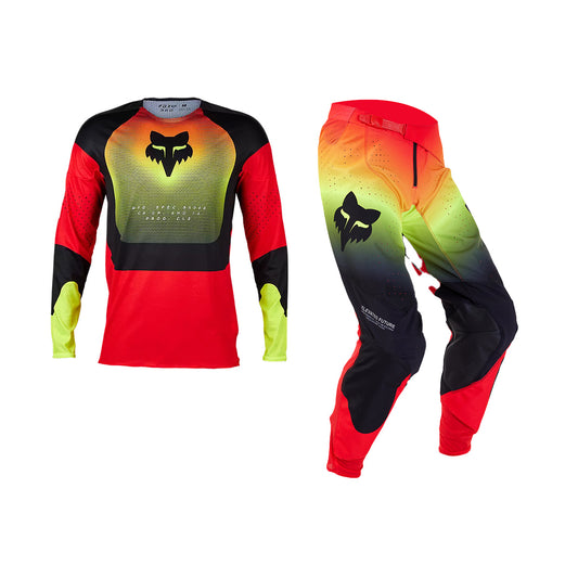 FOX 2024 360 REVISE GEAR SET - RED/YELLOW