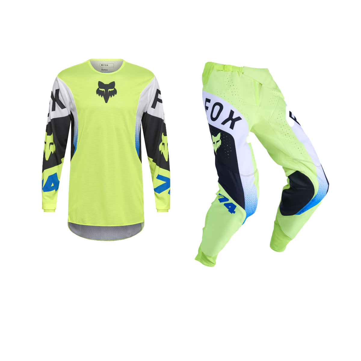 FOX 2026 360 TINE GEAR SET - FLO YELLOW