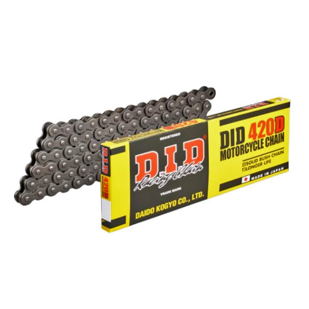 DID 420D NON- O-RING CHAIN (RB) - NATURAL STEEL