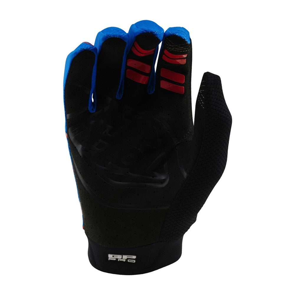 TLD 26.2 Youth GP Pro Gloves - Mono Blue